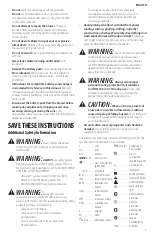 Preview for 5 page of Craftsman CMCBL700 Instruction Manual