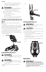 Preview for 10 page of Craftsman CMCBL700 Instruction Manual