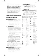 Preview for 5 page of Craftsman CMCBL720 Instruction Manual