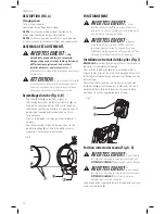 Preview for 20 page of Craftsman CMCBL720 Instruction Manual