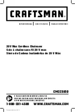 Craftsman CMCCS610 Instruction Manual preview