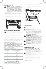 Предварительный просмотр 39 страницы Craftsman CMCE500 Instruction Manual