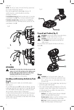 Preview for 10 page of Craftsman CMCF810 Instruction Manual