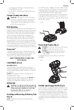 Предварительный просмотр 9 страницы Craftsman CMCF820 Instruction Manual