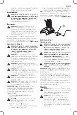 Предварительный просмотр 11 страницы Craftsman CMCF820 Instruction Manual