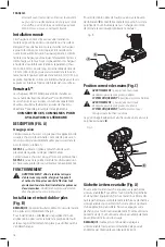 Предварительный просмотр 20 страницы Craftsman CMCF820 Instruction Manual