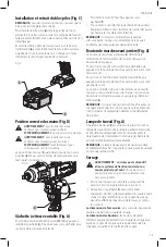 Preview for 21 page of Craftsman CMCF900 Instruction Manual