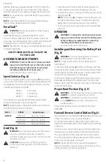 Preview for 10 page of Craftsman CMCF940 Instruction Manual