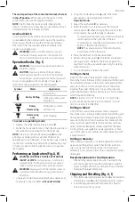 Preview for 11 page of Craftsman CMCH233 Instruction Manual
