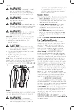 Preview for 12 page of Craftsman CMCHTS860 Instruction Manual