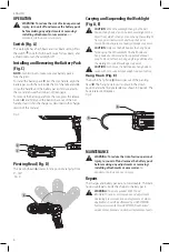 Предварительный просмотр 8 страницы Craftsman CMCL050 Instruction Manual