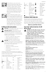 Preview for 9 page of Craftsman CMCMWSP220 Instruction Manual