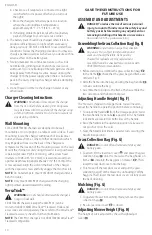 Preview for 12 page of Craftsman CMCMWSP220 Instruction Manual