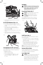 Preview for 12 page of Craftsman CMCS500 Instruction Manual