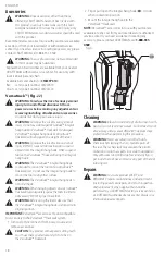 Preview for 20 page of Craftsman CMECSP610 Instruction Manual