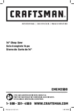 Craftsman CMEM2500 Instruction Manual preview