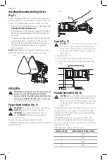 Предварительный просмотр 8 страницы Craftsman CMEW400 Original Instructions Manual