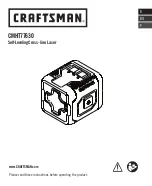 Craftsman CMHT77630 Instructions Manual preview