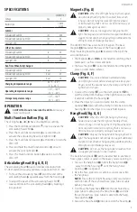 Preview for 7 page of Craftsman CMMT25165 Instruction Manual