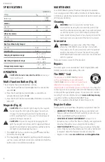 Preview for 6 page of Craftsman CMMT25166 Instruction Manual