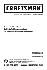 Preview for 1 page of Craftsman CMPBN18SB Instruction Manual