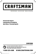 Craftsman CMPCS38 Instruction Manual preview