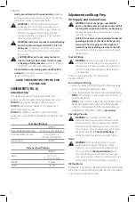 Preview for 6 page of Craftsman CMPNC18 Instruction Manual