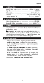 Preview for 11 page of Craftsman CMXCESM14143 Instruction Manual