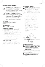 Preview for 7 page of Craftsman CMXECXM601 Instruction Manual