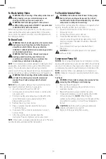 Preview for 12 page of Craftsman CMXECXM601 Instruction Manual