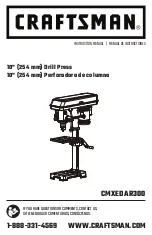 Craftsman CMXEDAR300 Instruction Manual preview