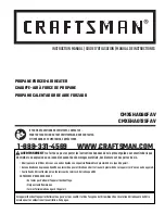 Preview for 11 page of Craftsman CMXEHAO125FAV Instruction Manual