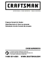 Craftsman CMXEHAP60VGFA Instruction Manual preview
