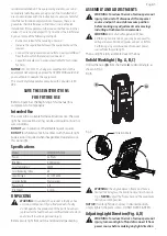 Предварительный просмотр 5 страницы Craftsman CMXELAYMPL1028 Instruction Manual