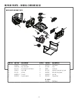 Предварительный просмотр 40 страницы Craftsman CMXEOCG232 Owner'S Manual