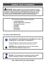 Preview for 4 page of Craftsman CMXEQWX3232 Instruction Manual