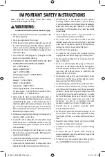 Preview for 3 page of Craftsman CMXEVBE176780 Instruction Manual