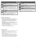 Preview for 17 page of Craftsman CMXGJAMD25PS Operator'S Manual