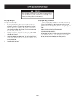 Предварительный просмотр 16 страницы Craftsman CMXGPAM1080053 Instruction Manual