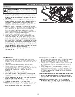 Preview for 58 page of Craftsman CMXGSAMNN4214D Operator'S Manual