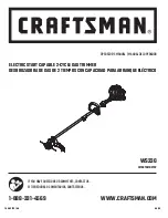 Craftsman CMXGTAMD27SC Operator'S Manual предпросмотр