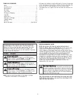 Preview for 2 page of Craftsman CMXGTAMDA5SC Operator'S Manual