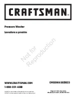 Preview for 28 page of Craftsman CMXGWAS021023 Operator'S Manual