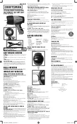 Preview for 1 page of Craftsman CMXLSBW5 Instruction Manual