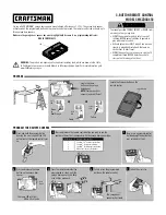 Preview for 1 page of Craftsman CMXZDCG453 Quick Start