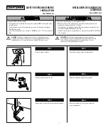 Craftsman CMXZDCG480 Installation Manual preview