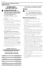 Preview for 20 page of Craftsman CMXZSAJ94793 Instruction Manual