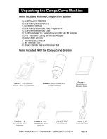 Предварительный просмотр 10 страницы Craftsman CompuCarve 183.217540 Operator'S Manual