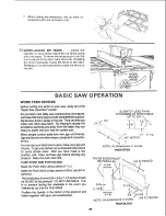 Preview for 39 page of Craftsman Contractor 113.29884 Owner'S Manual