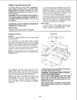 Preview for 43 page of Craftsman Contractor 113.29884 Owner'S Manual